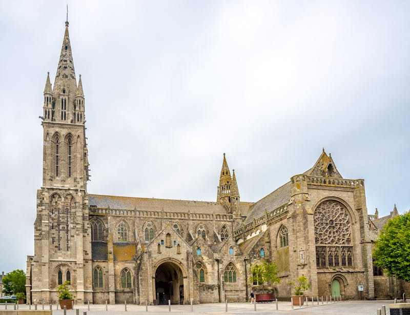 Saint-Pol-de-Leon - Blick auf die gotische Kathedrale - ©milosk50 - stock.adobe.com