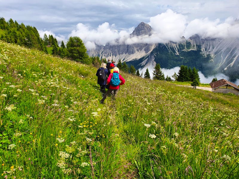 Abstieg vom Monte Rite - ©Ria Heilmann - Eberhardt TRAVEL