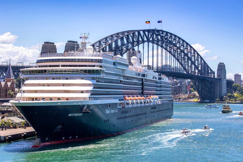 MS Westerdam in Sydney - Holland American Line - ©TIM FAIRCLOTH