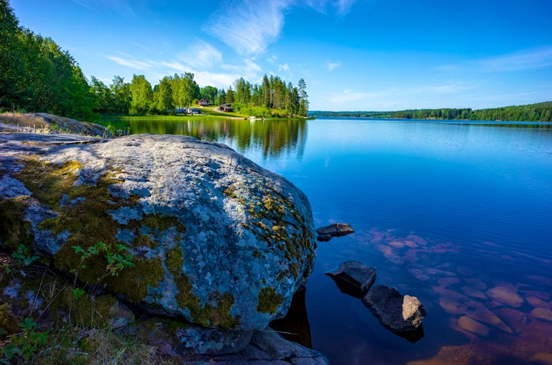Glafsfjorden-See bei Arvika in der Region Värmland in Schweden  - ©RuZi - stock.adobe.com