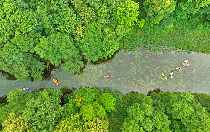 Paddeltour auf dem Fluss Krutynia in Masuren - ©Piotr Krzeslak - stock.adobe.com