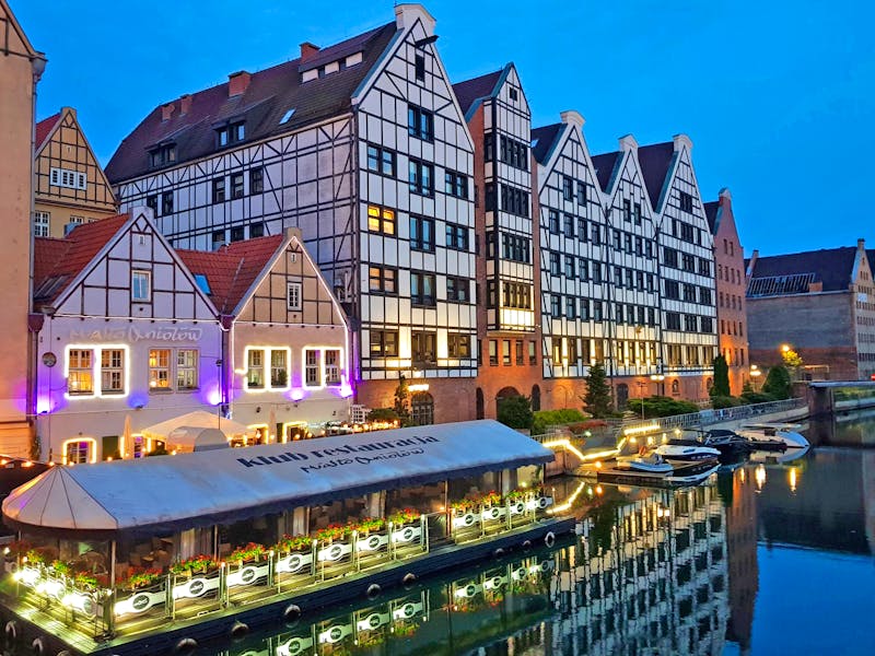 Danziger Altstadt am Abend - ©Steffi Lambrecht - Eberhardt TRAVEL