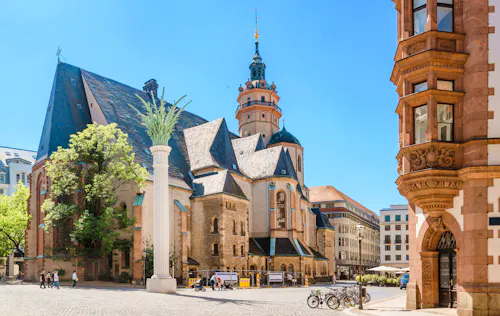 Leipzig - Nikolaikirche in in der Altstadt &ndash; &copy; EdNurg - stock.adobe.com