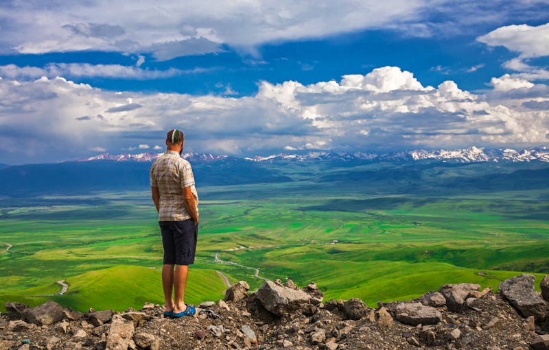 Reise durch das Suusamyr-Tal in Kirgisistan - Tienschan-Gebirge - &copy;Alex Sipetyy - stock.adobe.com