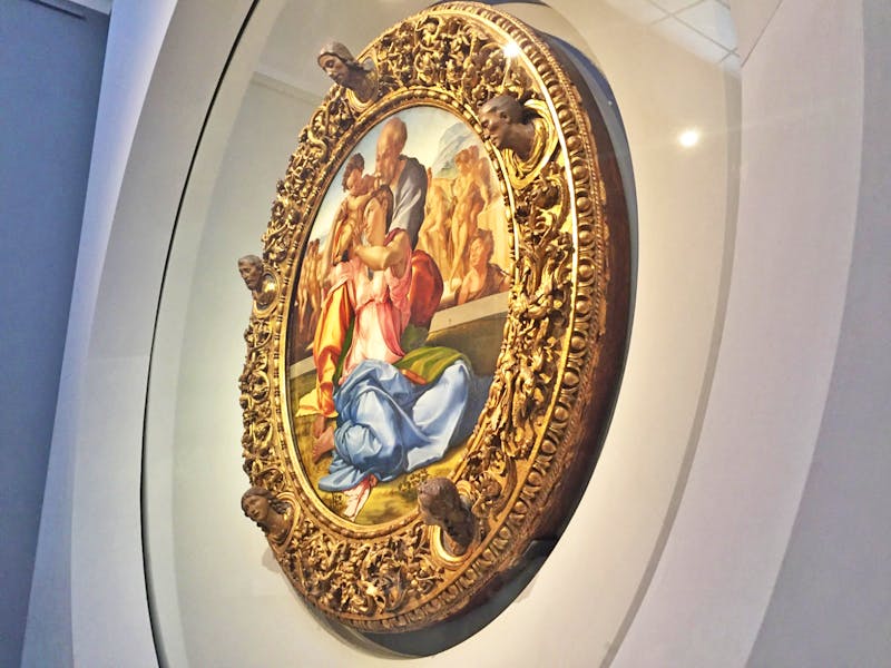 In den Uffizien - Tondo Doni von Michelangelo - ©Patrick Fritzsche - Eberhardt TRAVEL