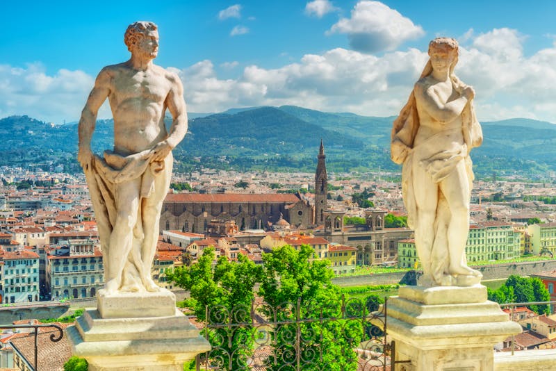 Blick von den Boboli-Gärten auf Florenz - ©BRIAN_KINNEY - stock.adobe.com