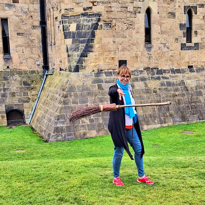 Besenstunde im Alnwick Castle  - ©Heike Jack - Eberhardt TRAVEL