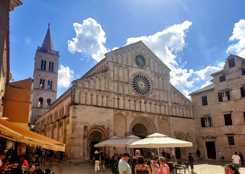 Blick auf die Kathedrale von Zadar - ©Simone Willner - Eberhardt TRAVEL
