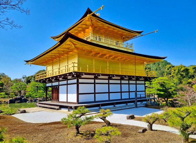 Kyoto - Rückseite des Kinkakuji-Tempels (Goldener Pavillon) - ©Katrin Deutschbein - Eberhardt TRAVEL