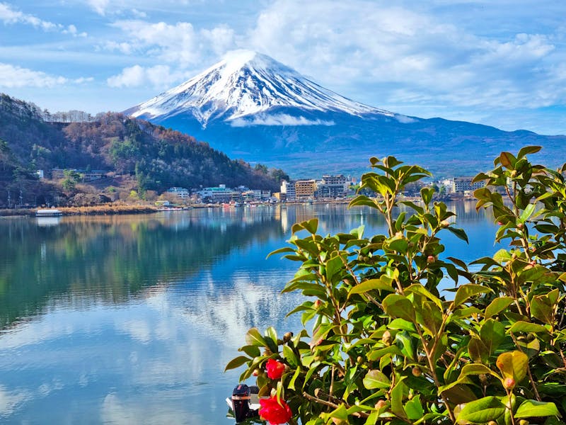 Ausblick vom Kawaguchi-See auf den Fujisan - ©Katrin Deutschbein - Eberhardt TRAVEL