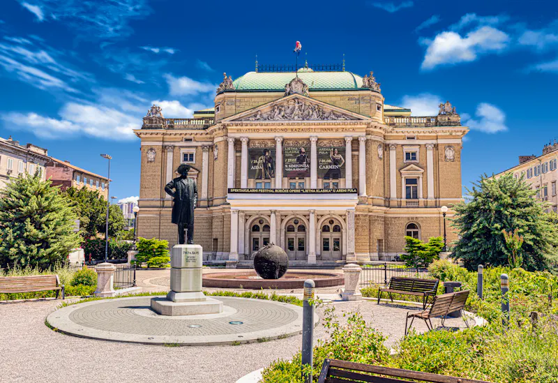 Nationaltheater in Rijeka - &copy;Sergej Borzov - stock.adobe.com