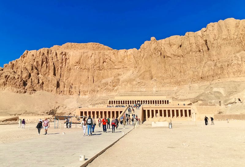 Tempel der Hatschepsut in Theben-West - ©Simone Willner - Eberhardt TRAVEL