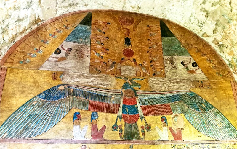 Grab Ramses III. im Tal der Könige - ©Simone Willner - Eberhardt TRAVEL