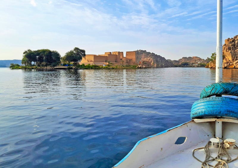 Bootsfahrt zum Philae-Tempel - ©Gina Egenolf - Eberhardt TRAVEL