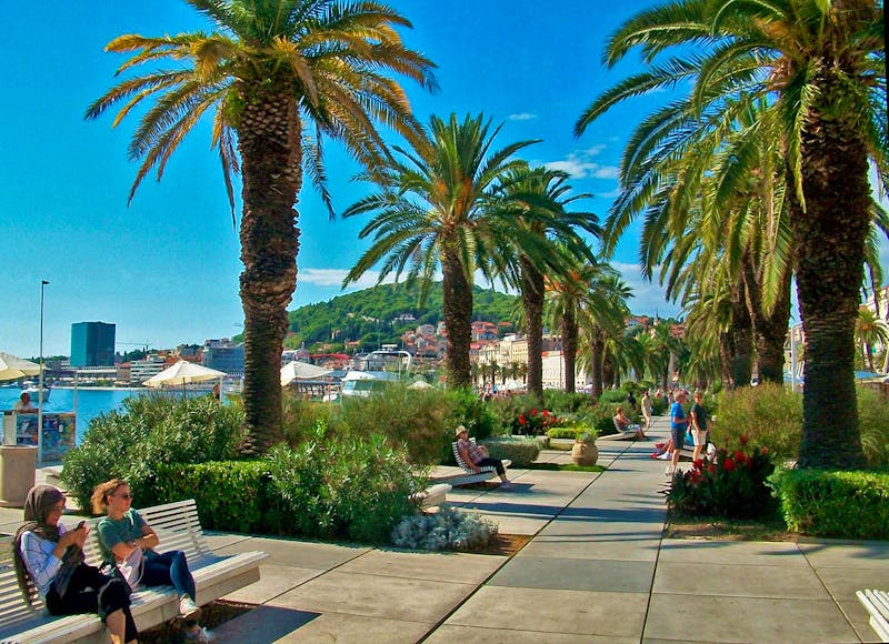 Uferpromenade von Split - ©Steffen Mucke - Eberhardt TRAVEL