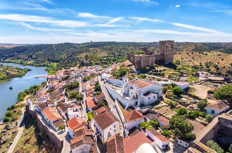 Mertola am Rio Guadiana - Region Alentejo - &copy;sergojpg - stock.adobe.com