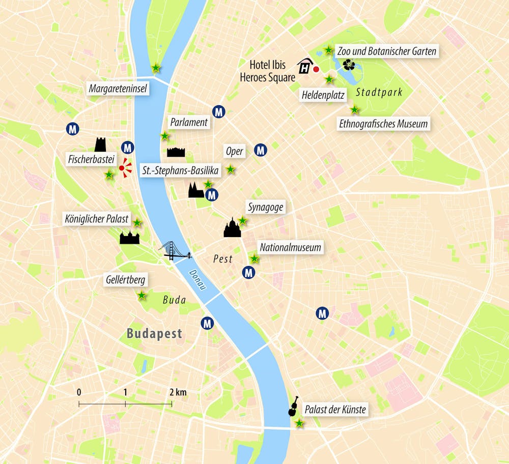 Stadtkarte – © Eberhardt TRAVEL