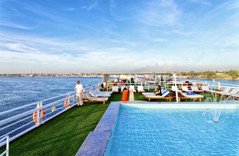Nilkreuzfahrtschiff MS Nile Style - Pool - ©MS Nile Style Cruise 