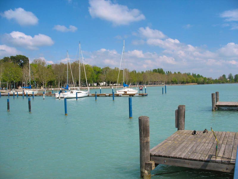 Balatonfüred - Blick auf den Balaton und den Hafen  - ©Ina Lakermann (Eberhardt TRAVEL)