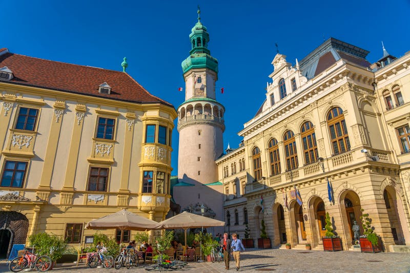 Blick auf den Feuerturm von Sopron in Ungarn - ©Votimedia - stock.adobe.com