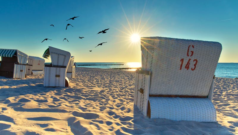 Strandkörbe an der Ostsee - ©Jenny Sturm - stock.adobe.com
