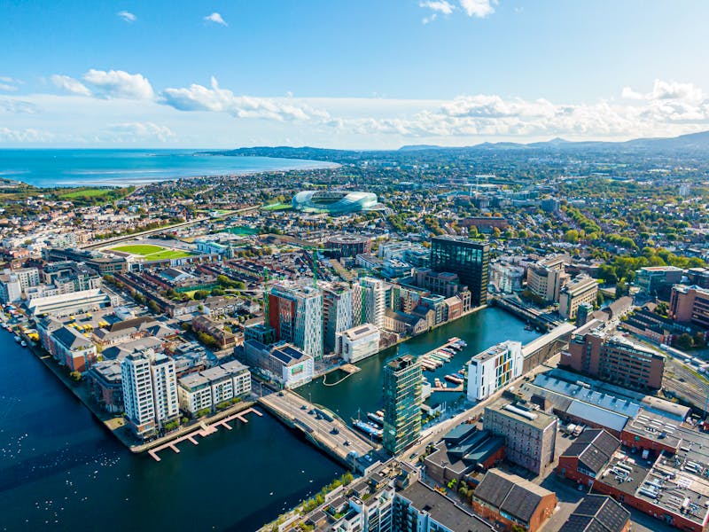 Panoramabild von Dublin - ©STUDIO MELANGE - stock.adobe.com