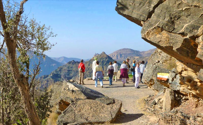 Wanderung im Jebel Akhdar Gebirge - ©Frank Nimschowski - Eberhardt TRAVEL