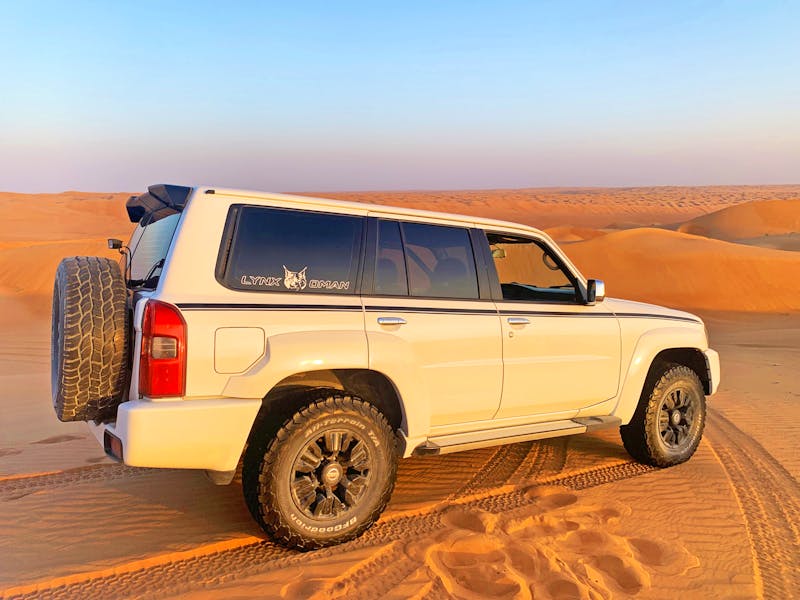 Jeeptour in der Wahiba Sands Wüste - Sonnenuntergang - ©Patrick Fritzsche - Eberhardt TRAVEL