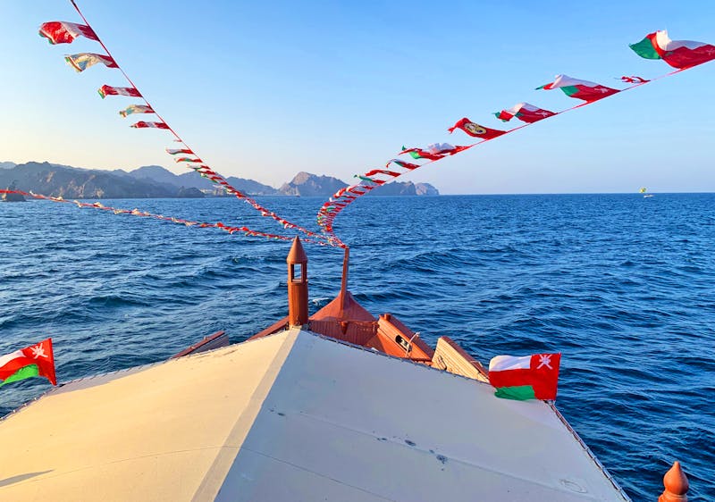 Dhau-Bootsfahrt vor der Küste Muscats - ©Patrick Fritzsche - Eberhardt TRAVEL