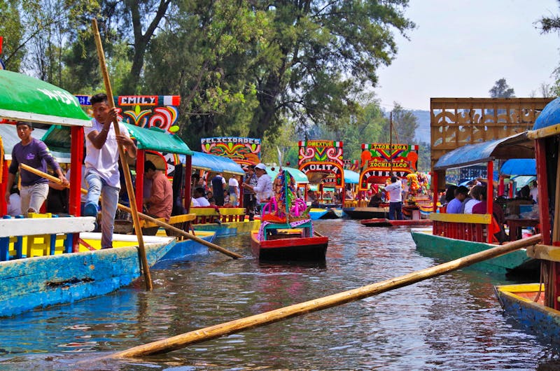 Schwimmende Gärten in Xochimilco - Mexiko City - ©Annett Müller - Eberhardt TRAVEL