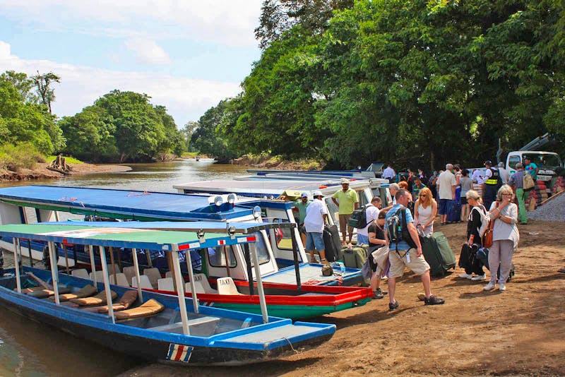 Bootstransfer in Costa Rica - Anlegestelle La Pavona - ©Kerstin Heintzel - Eberhardt TRAVEL