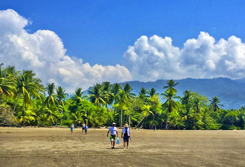 Strandspaziergang im Marino Ballena Nationalpark - ©Astrid Fuhse - Eberhardt TRAVEL
