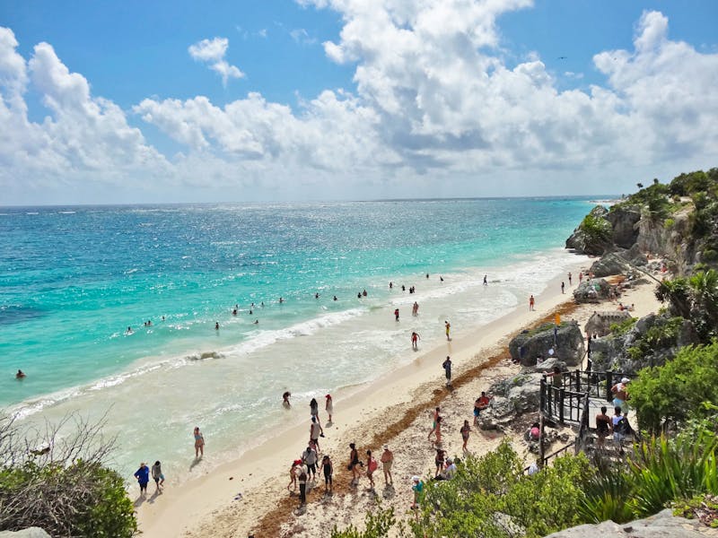 Herrlicher weißer Strand bei Tulum - ©Anne Schröder - Eberhardt TRAVEL