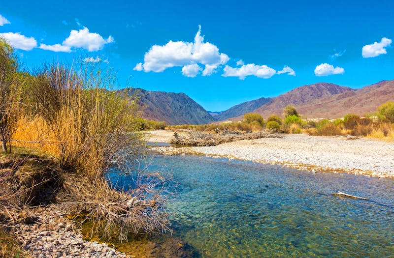 Fahrt in Richtung Boom Canyon in Kirgisien - &copy;Alwih - stock.adobe.com