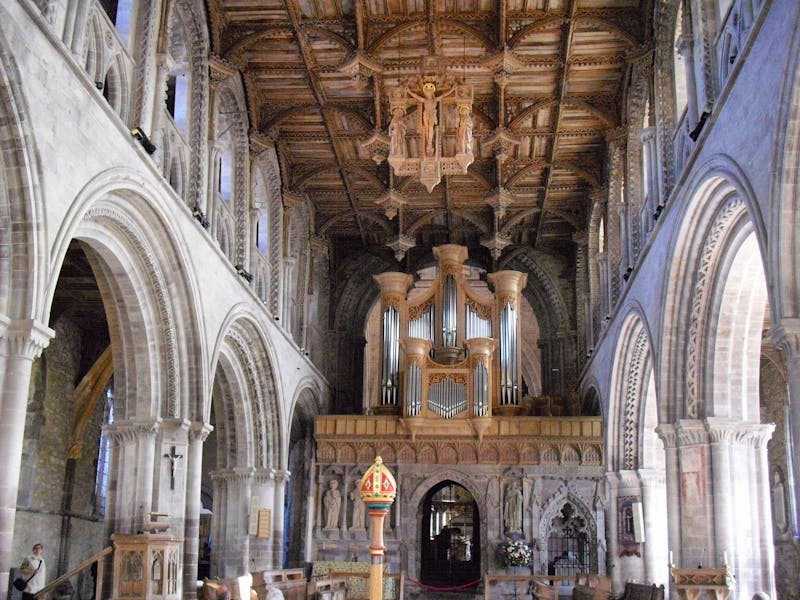 St. David's Cathedral in Wales - ©Norbert Binder - Eberhardt TRAVEL