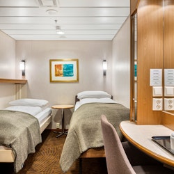 Kabinenbeispiel - Innenkabine Polar K2 auf MS Trollfjord – © Espen Mills - Hurtigruten