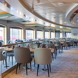 Restaurant Flora auf MS Trollfjord – © Espen Mills - Hurtigruten