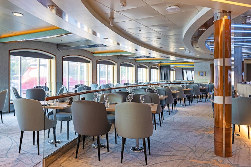 Restaurant Flora auf MS Trollfjord - ©Espen Mills - Hurtigruten