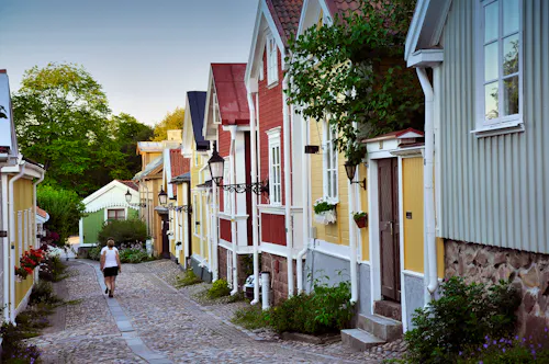 Altstadt von Gävle - Schweden &ndash; &copy; samografy - stock.adobe.com