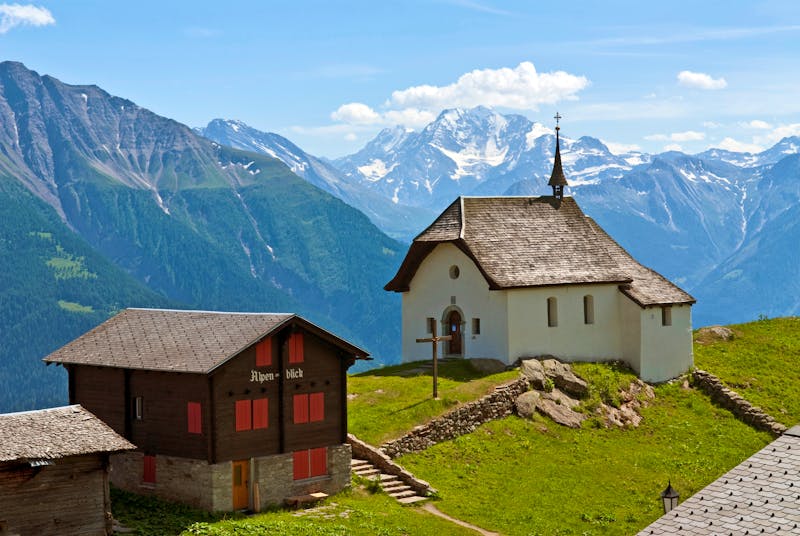 Kapelle auf der Bettmeralp - ©chru53 - stock.adobe.com