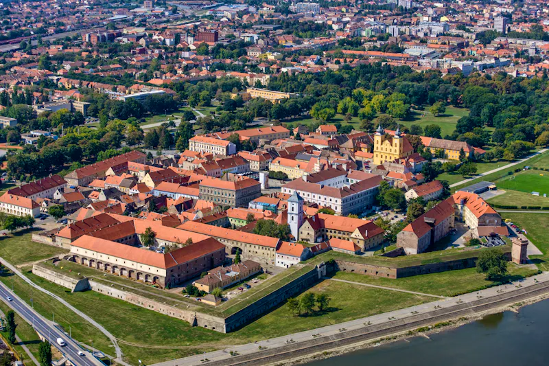 Osijek in Kroatien - &copy;All Rights Reserved Overflightstock/Air Photo Max