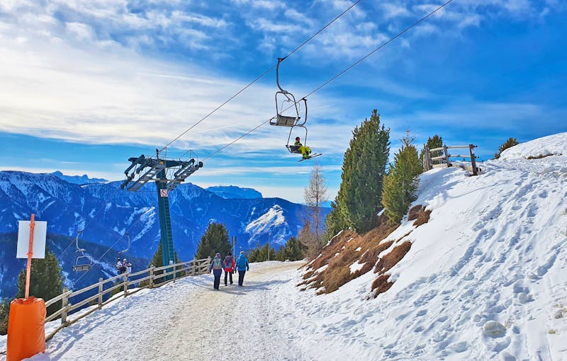 Winterwandern an der Plose in Südtirol - ©Ria Heilmann - Eberhardt TRAVEL