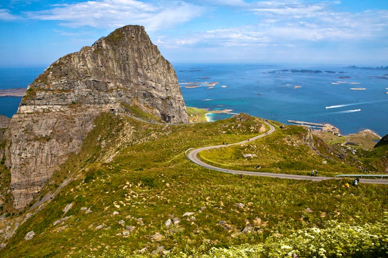 Inselgemeinde Traena am Polarkreis in Norwegen - ©Melanie - stock.adobe.com