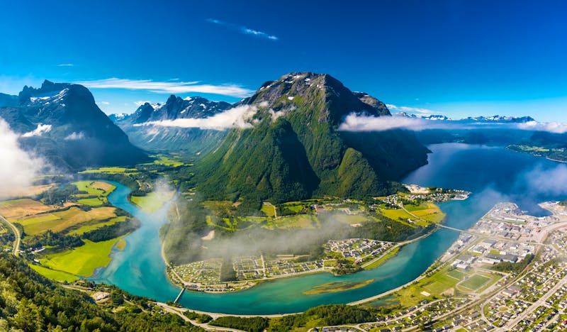 Rampestreken Aussichtspunkt über Andalsnes - ©Martin Valigursky - stock.adobe.com