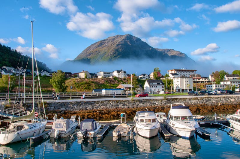 Hafen von Andalsnes in Norwegen - ©Ralf - stock.adobe.com