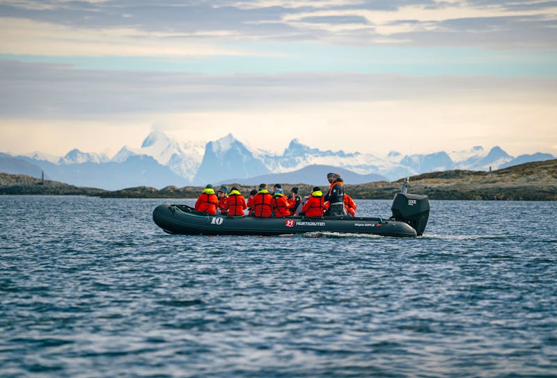 RIB-Boat - Schlauchboottour mit Hurtigruten - ©Kay Fochtmann - Hurtigruten