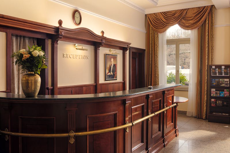Humboldt Park Hotel & Spa Karlsbad - Rezeption – ©HOTELIS Spa & Wellness