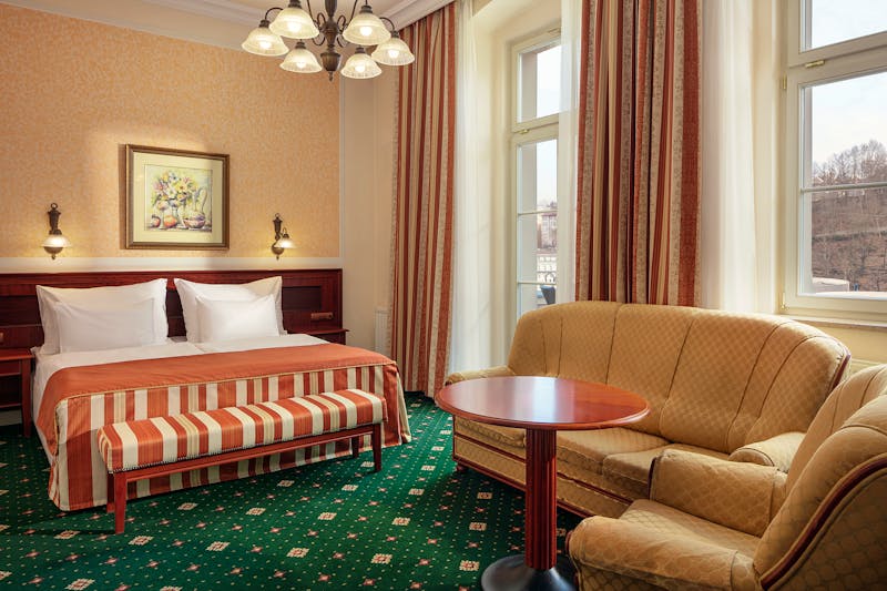 Humboldt Park Hotel & Spa Karlsbad - Zimmerbeispiel Appartement – ©HOTELIS Spa & Wellness