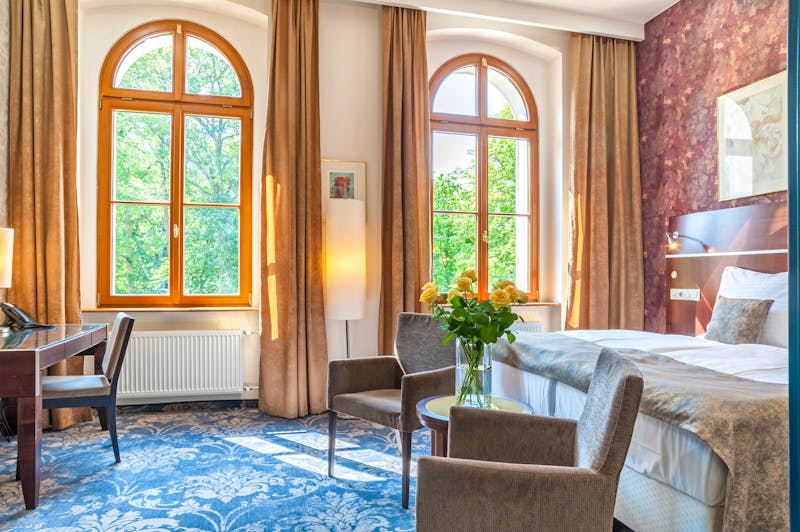 Kurhotel Belvedere Franzensbad - Zimmerbeispiel Kategorie Komfort Plus – ©PETERMATTPHOTO gmail com