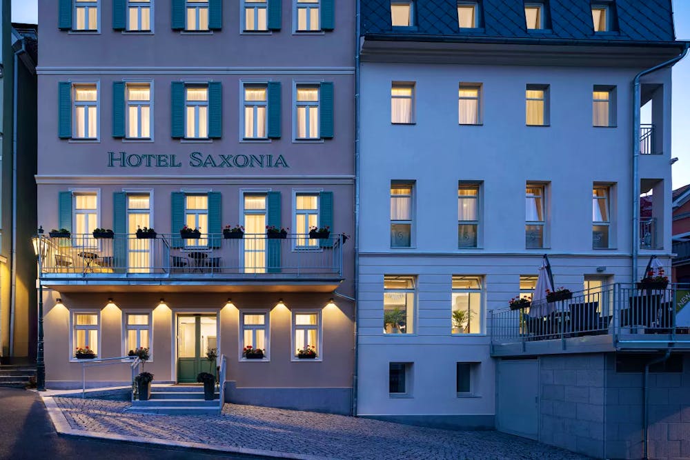 Karlsbad - Saxonia Boutique Spa Hotel - Aussenansicht &ndash; &copy; Saxonia Boutique Spa Hotel by hotelis
